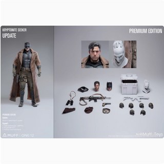 [발매] MUFF TOYS 머프토이즈 MF07 나이트메어 사막 배트맨 크립토 나이트 시커 1/12 액션 프리미엄 버전, 1개