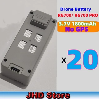 RG700 용 JHD 배터리 드론 Pro Bateria GPS 또는 3.7V 1800/7.4V1600mAh 도매, 06 RG700 Battery 20Grey