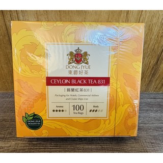 東爵 錫蘭紅茶 831 茶包 100入 2g/包, 1個, 2g, 100個裝