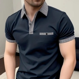 2025 夏季男士POLO衫 翻領短袖 商務休閒 大碼運動上衣