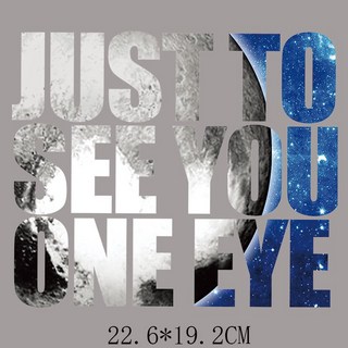 皮卡布 熱轉印貼紙 S-V8 英文字 熱熨燙貼 手工diy 熱轉印燙畫 燙畫貼, 1個