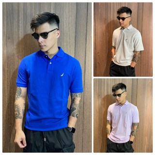 Nautica Polo衫 素面休閒短袖上衣