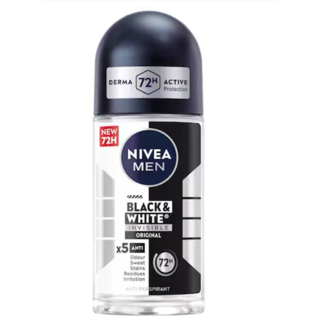 니베아 Nivea MEN 48h 맨 블랙앤화이트 데오드란트, 1개, 50ml