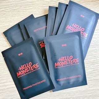 babyMonster 寶怪 25 首爾世巡 隨機小卡 雅嫻 茶仁 撻, 1個, 寶怪首爾世巡隨機卡（1包5張）2包