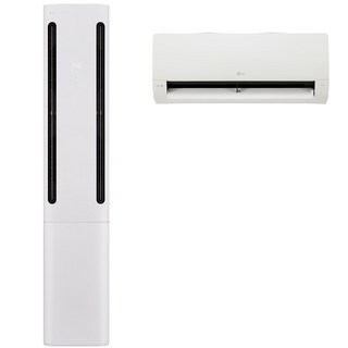 18+6평형/ FQ18FC1EA2/ LG 휘센 오브제컬렉션 쿨 에어컨 2in1 (1시리즈)/ 2025년 3등급 가정용 멀티형 에어컨/ 일반배관 or 매립배관/, 일반배관형, FQ18FC1EA2 + 전용에어커버추가