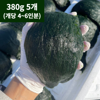 26년 아빠매생이 장흥 내저 찰 햇매생이 생산자직배송 진공포장, 5개, 350g