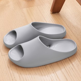 浴室拖鞋/洗浴店專用拖鞋漏水防滑大碼洗澡橡膠厚底涼拖現貨批發, 10 cm, 岩石灰:36-37【適合35-36碼】