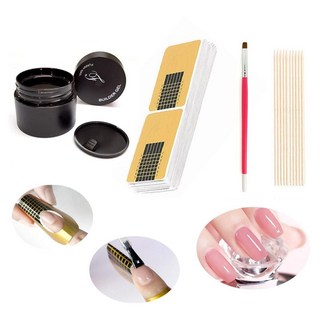 인조손톱 셀프네일 연장용 젤네일세트 재료구성품, 빌더젤 연장세트-12g