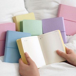 2026년 이야기다이어리 펜 스티커 세트 숏 1년, 날짜형_1.슈가핑크(K035)