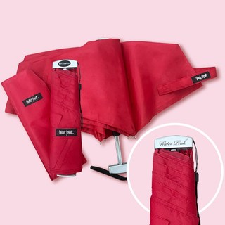 워터프론트 정품 165g 초경량 가벼운 무지 3단 수동 우산