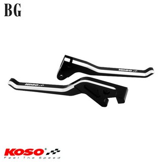 KOSO 雷霆 125 G6 前碟後鼓 二代雙色手拉桿 煞車拉桿 把手, 銀橘, 1個