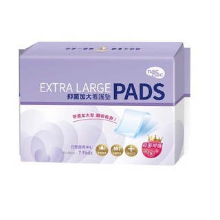 nac nac 超薄抑菌產褥墊12片 (32x38cm) - 台灣公司貨 待產包必需品, 1個, nac nac抑菌加大看護墊 7入