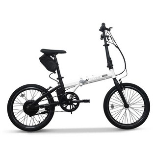 AU테크 스카닉 M20 전기 자전거 접이식 미니벨로 여성 전동, 화이트, 스틸