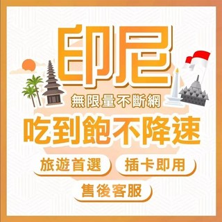 印尼旅遊網卡，無限流量吃到飽，免設定即用，高速穩定連線，總量型網卡, 1個, 4天, 5GB