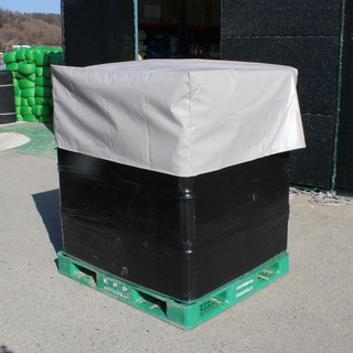 파렛트 파레트 덮개 커버 방수 덮게 천막 주문 제작, 선택4 진회색