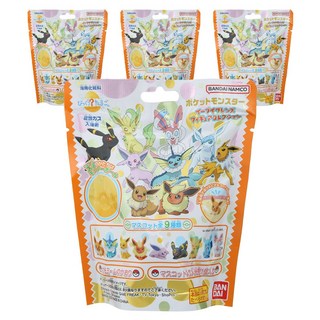 bikkuratamago 寶可夢伊布的好朋友系列精靈球造型入浴球 洋甘菊香, 4包, 95g