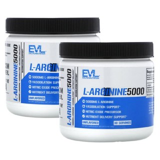 1+1 이블루션뉴트리션 l-아르기닌5000 150g l아르기닌 아르기니 아르지닌, 2개
