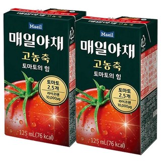 매일유업 토마토의 힘 125ml x 48개 (24개입x2 bli+402Kz