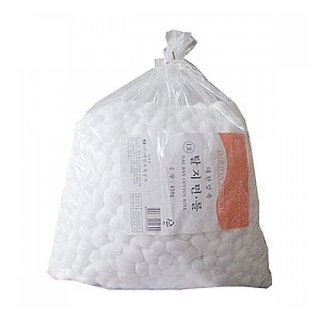 대한위재 탈지면롤 슬라이스볼 1호 450gX2팩 (1.5cmX1.5cm) 압축탈지면, 2개, 1개입