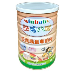 敏兒八珍 優護成長羊奶粉 900g, 1個, 敏兒八珍優護成長羊奶粉 900g