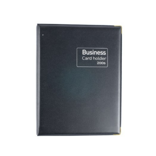 알파 명함첩 고주파 200S, 4개 블랙