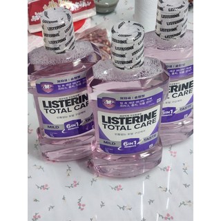 리스테린 토탈케어 마일드1Lx3개(+100mL)/무알콜 가글 구강청결제, 1L, 1개