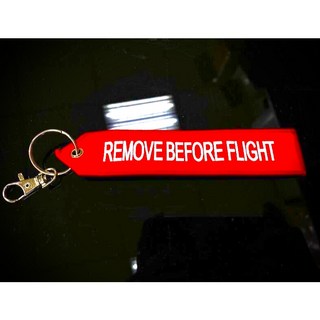 RBF 鑰匙圈 REMOVE BEFORE FLIGHT 吊飾, 1個
