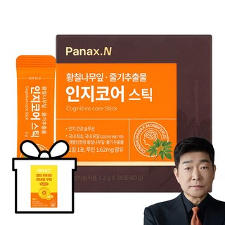 [휴온스N 공식] 인지코어 스틱 기억력 두뇌영양제 황칠나무잎, 1개, 30회분