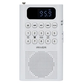 아이리버 휴대용 라디오 스피커, IRS-C808, 화이트