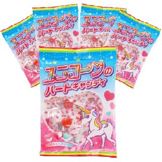 유니콘하트캔디, 60g, 5개