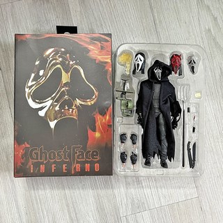 애니메이션 GhostFace 그림 Neca 공포 유령 수녀 액션 피규어 할로윈 파티 크리스마스 선물을위한 장난감, 02 no box, 01 A