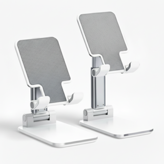 라온드 테블릿 스마트폰 휴대폰 핸드폰 거치대, 2개, 그레이