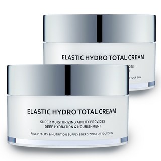 보습장벽강화 수분폭탄크림 참존nc1 퓨플 엘라스틱 하이드로 토탈 수분크림 (영양크림 탄력보습크림) 110ml / 대용량 영양크림, 2개