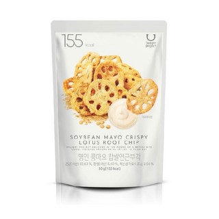 delight project 豆乳美乃滋蓮藕脆片，酥脆爽口，獨立包裝，健康低卡美味零食, 30g, 3個