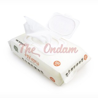 더 온담 주방용 세정티슈 40매입 잘뽑히는물티슈 손걸레물티슈