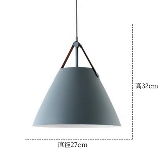 北歐吊燈 簡約皮帶燈 圓盤三吊吧檯燈 馬卡龍軌道式 餐廳燈 餐吊燈 餐桌燈走道角落燈 灰色燈罩 咖啡皮帶, 灰色燈罩 / 咖啡皮帶