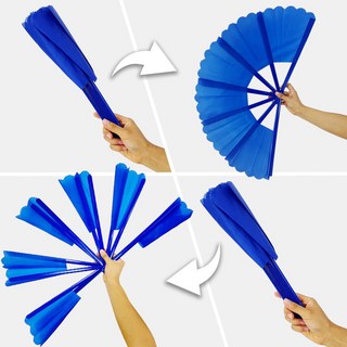 JL매직 찢어진 부채가 복원되는 마술 부채 코미디매직 장기자랑, 파랑, 1개