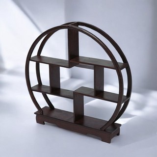 게더릭 원형 찻잔 다관 장식장 (30x30cm) ful2+5Ylu