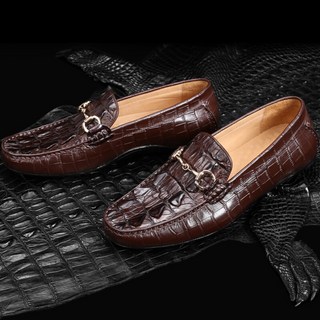 악어가죽구두 드라이빙 슈즈 명품 구두 수제화 A27