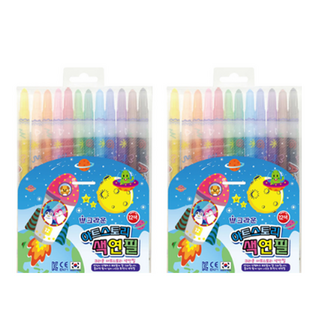 크라운 아트스토리 색연필, 12색, 12개