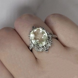 時尚優雅品味銀色復古設計戒指