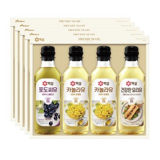 CJ 백설 프리미엄 17호 선물세트 x 5개 쇼핑백포함