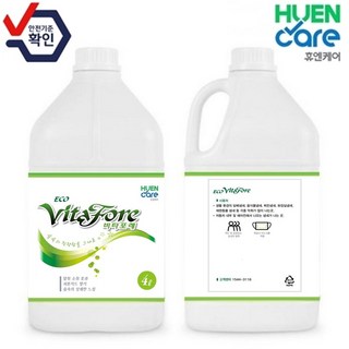 비타포레 탈취제 4리터 2통, 2개, 4L