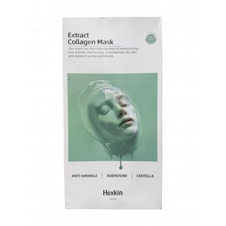 Hexkin Extract 膠原蛋白面膜, 1個, 1個裝