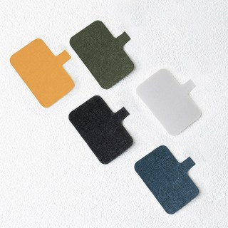 W.wear 手機掛片 手機墊片 手機夾片 手機掛繩夾片, 白色(大), 1個