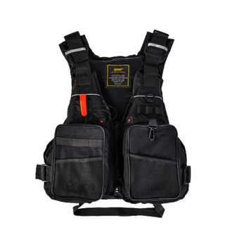 SRF 낚시 조끼 루어조끼 바다 민물, 01.+낚시조끼 -블랙
