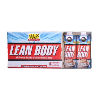 Labrada Nutrition Lean Body 高蛋白即飲奶昔, 巧克力冰淇淋, 1個