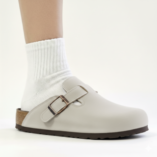 국산 스웨이드 클로그 버클 슬리퍼 225 - 300mm 빅사이즈 쎄무 기모 발편한 실내화 커플 슈즈 가을 겨울 가벼운 캠핑 신발