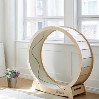 집사의반격 스타캣휠 DIY-L, 1개, 스타캣휠(물고기 캣휠) 그레이 단품