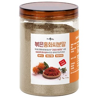 볶은홍화씨 분말 국산 토종 볶은 홍화씨 가루, 볶은홍화씨 분말 300g 국산 토종 볶은 홍화씨 가루, 1개, 300g